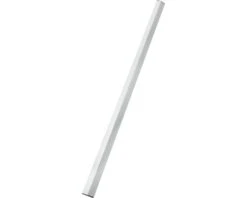 MAURERLOB Wandrij Trapezium Met Afdekdoppen Aluminium 100 Cm