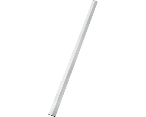 MAURERLOB Wandrij Trapezium Met Afdekdoppen Aluminium 100 Cm 1 MAURERLOB Wandrij Trapezium Met Afdekdoppen Aluminium 100 Cm