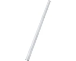 MAURERLOB Wandrij Trapezium Met Afdekdoppen Aluminium 200 Cm