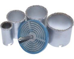 Boorkrans Hardmetaal Set 6-delig