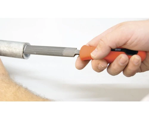 CONNEX Vijl Halfrond Halfzoet Met Hecht, 250 Mm 2 CONNEX Vijl Halfrond Halfzoet Met Hecht, 250 Mm - Afbeelding 2