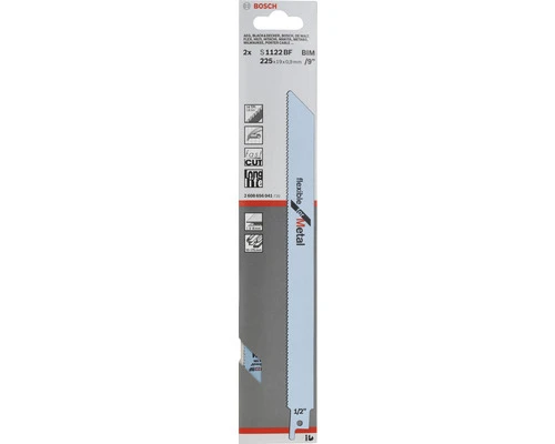 BOSCH Reciprozaagblad S 1122 BF 2 Per Pak 2 BOSCH Reciprozaagblad S 1122 BF 2 Per Pak - Afbeelding 2