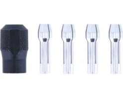 DREMEL Snelspanmoeren Met Spantang 4485, 5-delig