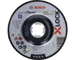 BOSCH Doorslijpschijf X-Lock Expert For Metal Ø 125 Mm (gebogen)