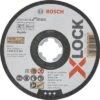 BOSCH Doorslijpschijf X-Lock Standard For Inox Ø 125 Mm