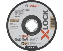 BOSCH Doorslijpschijf X-Lock Standard For Inox Ø 125 Mm