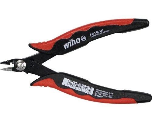 WIHA Zijkniptang Electronic 135 Mm Met Openingsveer Zonder Afschuining 1 WIHA Zijkniptang Electronic 135 Mm Met Openingsveer Zonder Afschuining