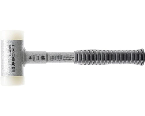 HALDER Kunststof Hamer Supercraft Ø 50 Mm 2x Nylon (stalen Behuizing/stalen Steel) 1 HALDER Kunststof Hamer Supercraft Ø 50 Mm 2x Nylon (stalen Behuizing/stalen Steel)