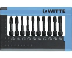 WITTE Bitset Combit-Box Impact, 10-delig