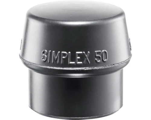 HALDER Hamerkop Voor Simplex Kunststof Hamers Ø 60 Mm Rubber 1 HALDER Hamerkop Voor Simplex Kunststof Hamers Ø 60 Mm Rubber