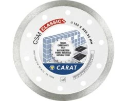 CARAT Cirkelzaagblad Tegels Ø 125x22,23 Mm