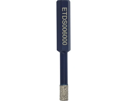 CARAT Tegelboor Ø 6 Mm 1 CARAT Tegelboor Ø 6 Mm
