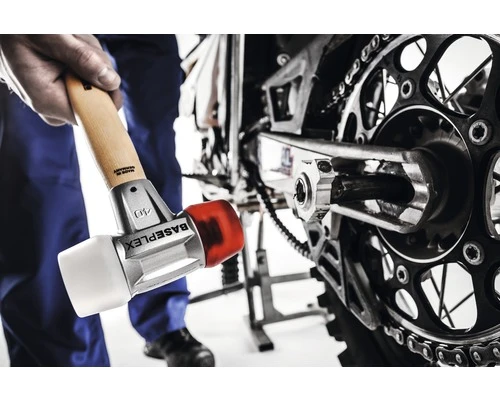 HALDER Kunststof Hamer Baseplex Ø 40 Mm Nylon-cellulose Acetaat (zinken Behuizing) 2 HALDER Kunststof Hamer Baseplex Ø 40 Mm Nylon-cellulose Acetaat (zinken Behuizing) - Afbeelding 2