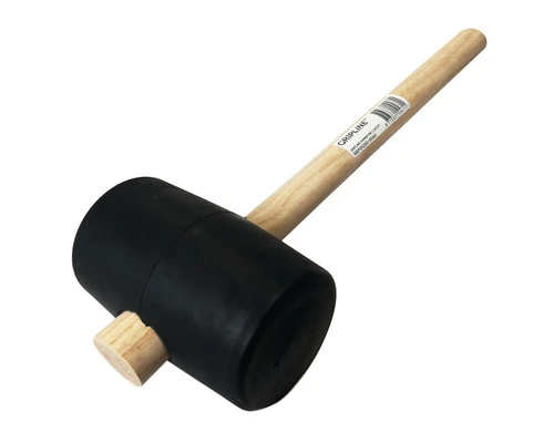 GRIPLINE Rubber Hamer Nr. 4 Zacht Zwart 1 GRIPLINE Rubber Hamer Nr. 4 Zacht Zwart