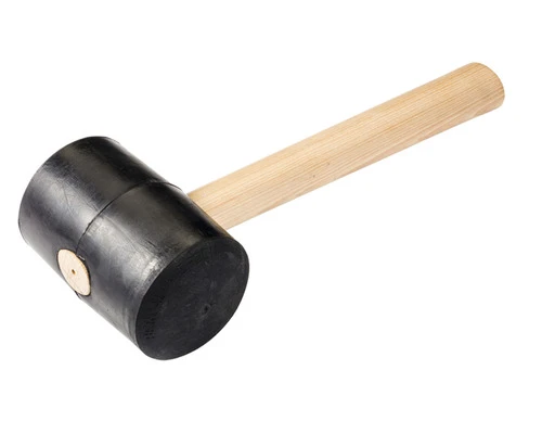 GRIPLINE Rubber Hamer Nr. 8 Zacht Zwart 1 GRIPLINE Rubber Hamer Nr. 8 Zacht Zwart