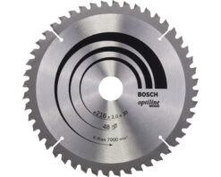 BOSCH Cirkelzaagblad Optiline Wood Ø 216x30x2 Mm 48T