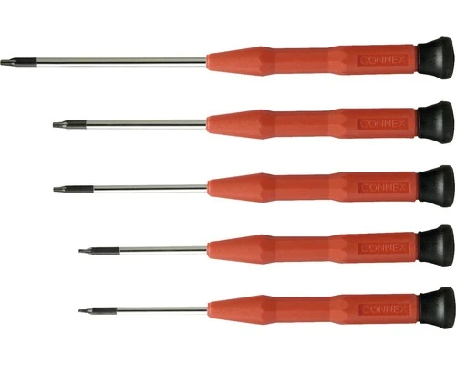 CONNEX Schroevendraaier Set Met Draaidop Torx, 5-delig 1 CONNEX Schroevendraaier Set Met Draaidop Torx, 5-delig