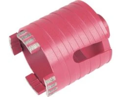 WOLFCRAFT Boorkroon Met Diamantcoating Ø 68 Mm Rood