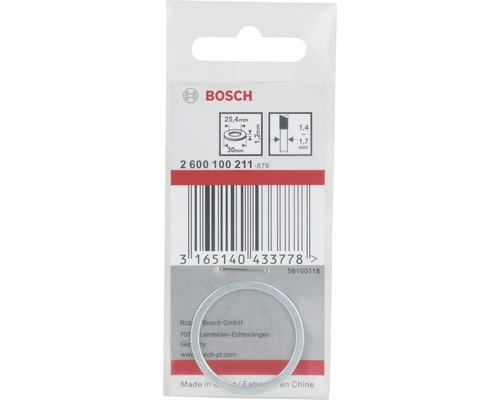 BOSCH Reduceerring Ø 30x25,4x1,2 Mm 2 BOSCH Reduceerring Ø 30x25,4x1,2 Mm - Afbeelding 2