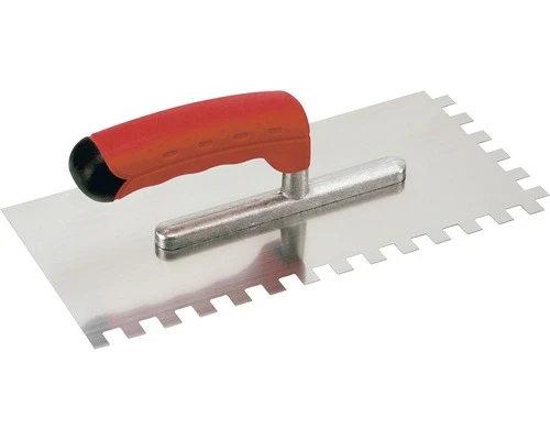 KAUFMANN Plakspaan RVS Getand 8 X 8 Mm Met Softgrip 1 KAUFMANN Plakspaan RVS Getand 8 X 8 Mm Met Softgrip