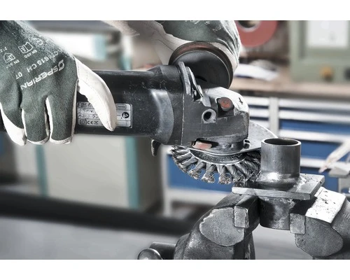 LESSMANN Gevlochten Ronde Borstel, Staaldraad, Ø 115 Mm 2 LESSMANN Gevlochten Ronde Borstel, Staaldraad, Ø 115 Mm - Afbeelding 2