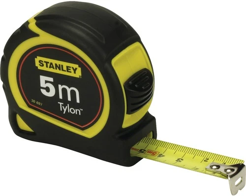 STANLEY Rolmaat Tylon 19 Mm, 5 Meter 1 STANLEY Rolmaat Tylon 19 Mm, 5 Meter