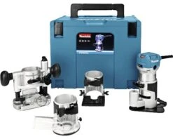 MAKITA Boven- En Kantenfrees RT0700CX3J (met 4 Voeten In Mbox)