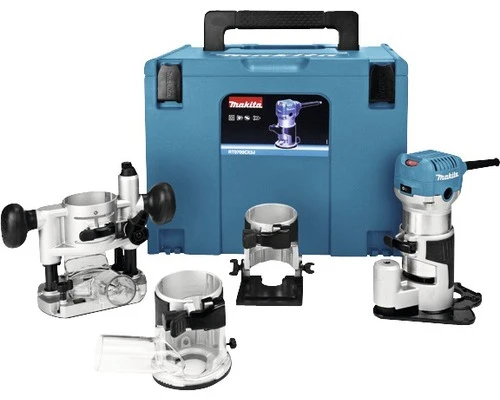MAKITA Boven- En Kantenfrees RT0700CX3J (met 4 Voeten In Mbox) 1 MAKITA Boven- En Kantenfrees RT0700CX3J (met 4 Voeten In Mbox)