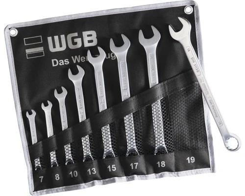 WGB Ringsteeksleutel Set 8-delig 1 WGB Ringsteeksleutel Set 8-delig