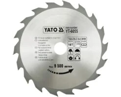 YATO Cirkelzaagblad YT-6055 160x20x2,8 Mm 18T