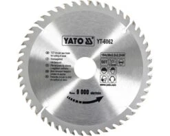 YATO Cirkelzaagblad YT-6062 184x30x3,2 Mm 50T