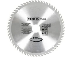 YATO Cirkelzaagblad YT-6068 210x30x3,2 Mm 60T