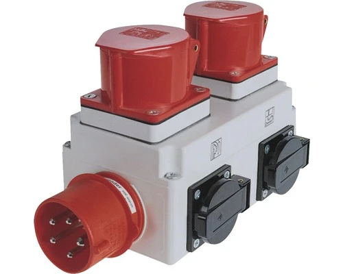 HOLZMANN Stroomverdeler Voor Afzuiginstallatie ALA1, 400 V 1 HOLZMANN Stroomverdeler Voor Afzuiginstallatie ALA1, 400 V