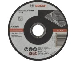 BOSCH Slijpschijf Standard For Inox Ø 125 Mm
