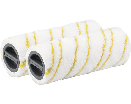 Kärcher KÄRCHER Microvezelrol Geel, 2 Stuks 1 Kärcher KÄRCHER Microvezelrol Geel, 2 Stuks