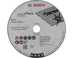 BOSCH Slijpschijf Expert For Inox Ø 76 Mm, 5 Stuks