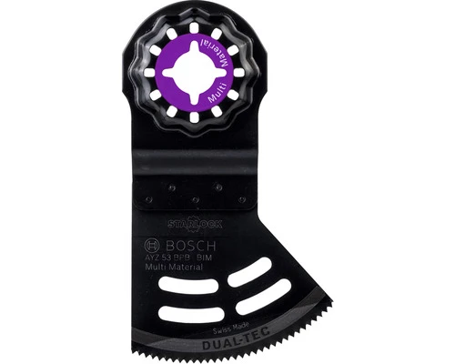 BOSCH Segmentzaagblad Starlock AYZ 53 BPB Bimetaal Voor Hout En Metaal 1 BOSCH Segmentzaagblad Starlock AYZ 53 BPB Bimetaal Voor Hout En Metaal