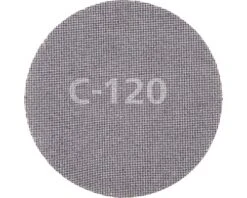 WOLFCRAFT Schuurgaas Voor Gipskarton Ø 225 Mm K120, 5 Stuks