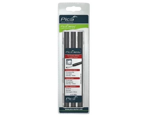 PICA 6050 Big Dry Navulling Carpenter 2H, 12 Stuks 1 PICA 6050 Big Dry Navulling Carpenter 2H, 12 Stuks