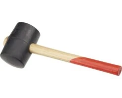 RUTHE Rubberen Hamer Zwart Maat 1