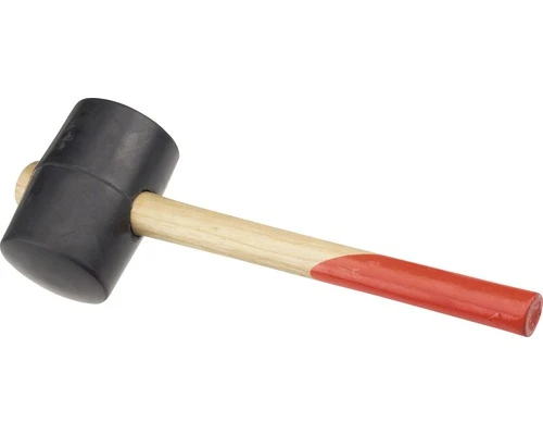 RUTHE Rubberen Hamer Zwart Maat 1 1 RUTHE Rubberen Hamer Zwart Maat 1