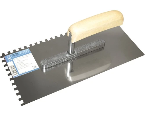 HAROMAC Lijmspaan 6x6 Mm Getand RVS, 280 Mm 2 HAROMAC Lijmspaan 6x6 Mm Getand RVS, 280 Mm - Afbeelding 2