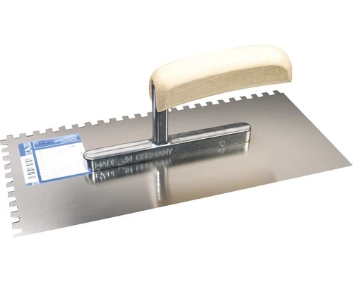 HAROMAC Lijmspaan 6x6 Mm Getand RVS, 280 Mm 1 HAROMAC Lijmspaan 6x6 Mm Getand RVS, 280 Mm