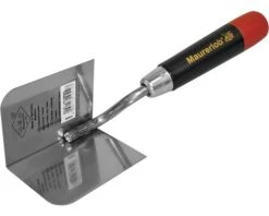 MAURERLOB Hoektroffel Binnenhoek 90° Roestvrij Staal, 80x60 Mm