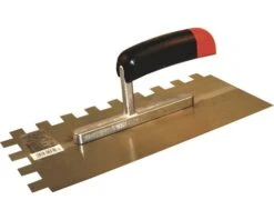 MAURERLOB Lijmspaan 15x15 Mm Getand 28x13 Cm Staal