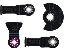 BOSCH Multitool Zaagbladset Voor Vloeren Starlock, 4-delig