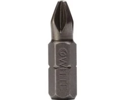 WITTE Bit Industrie ¼" 25 Mm Pozidriv PZ 1, 2 Stuks