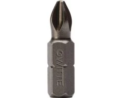 WITTE Bit Industrie ¼" 25 Mm Phillips PH 1, 10 Stuks