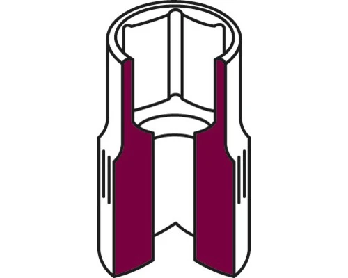 WGB Dopsleutel Zeskant 1/4" 6 Mm DIN 3124 2 WGB Dopsleutel Zeskant 1/4" 6 Mm DIN 3124 - Afbeelding 2