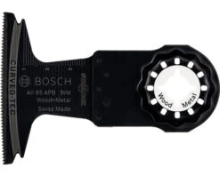 BOSCH Invalzaagblad Starlock AIZ 65 BB Bimetaal Voor Hout En Metaal, 65x40 Mm